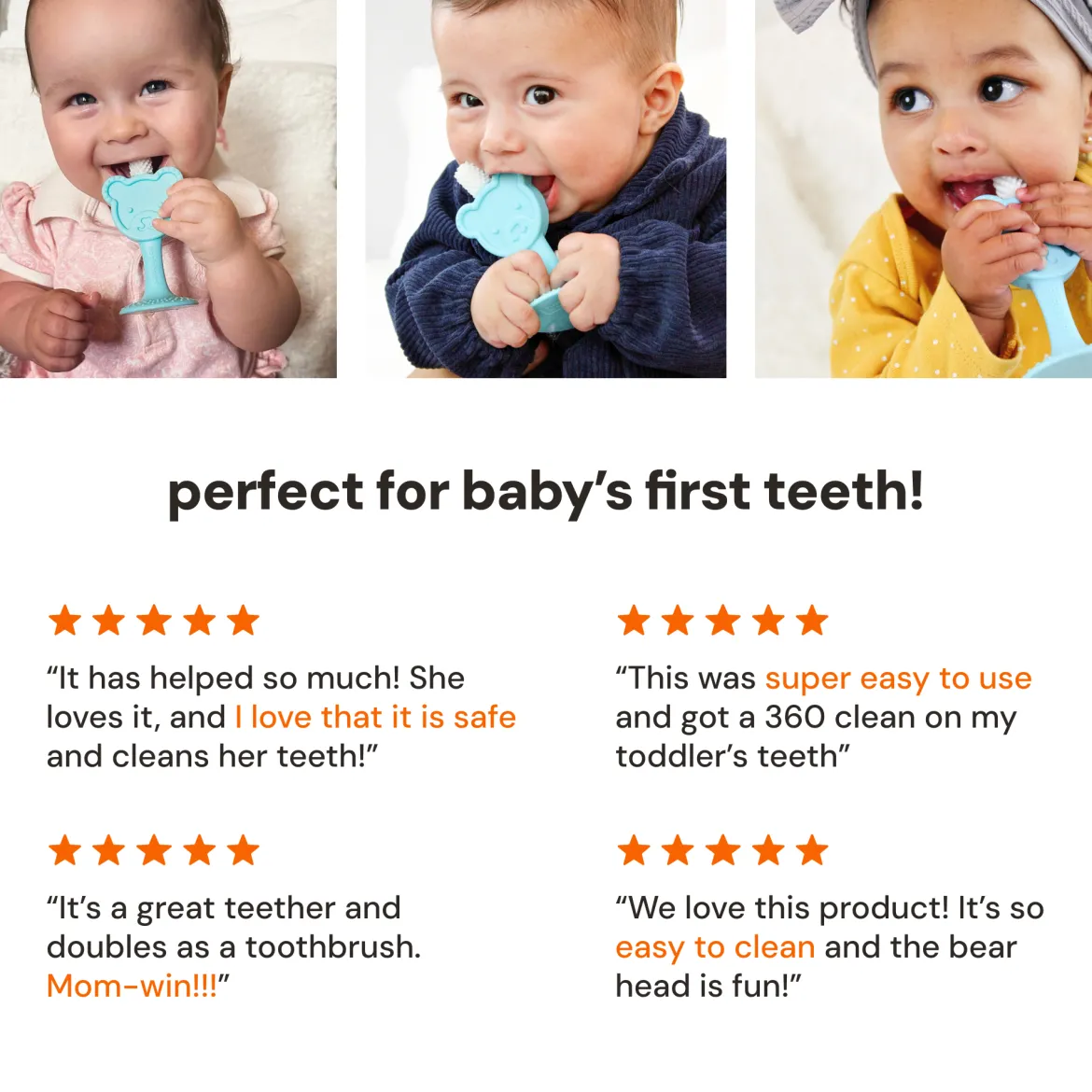 360 Teething Toothbrush