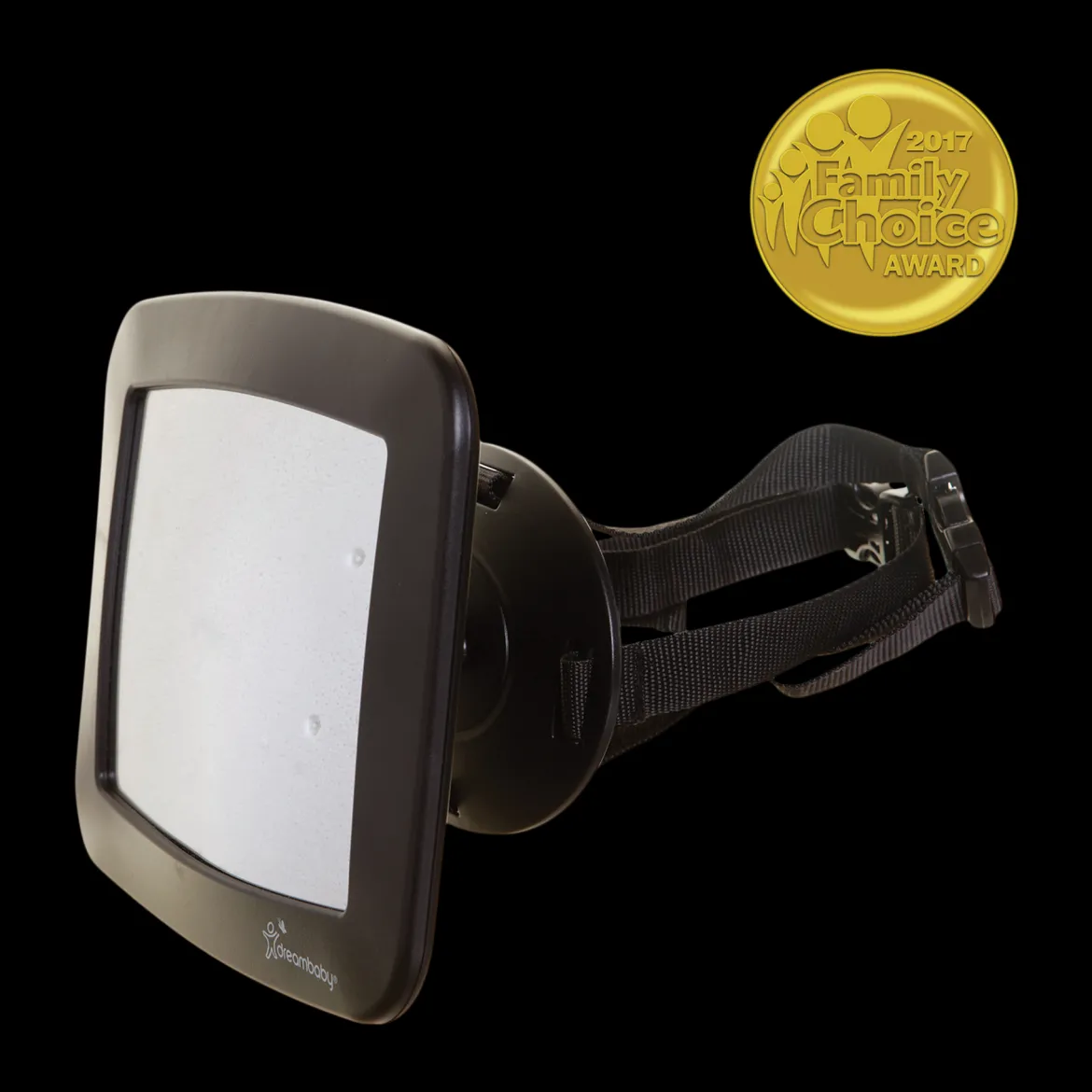 Adjustable Backseat Mirror with Securing Dial