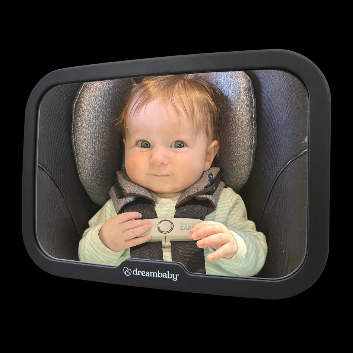Adjustable Backseat Mirror with Securing Dial