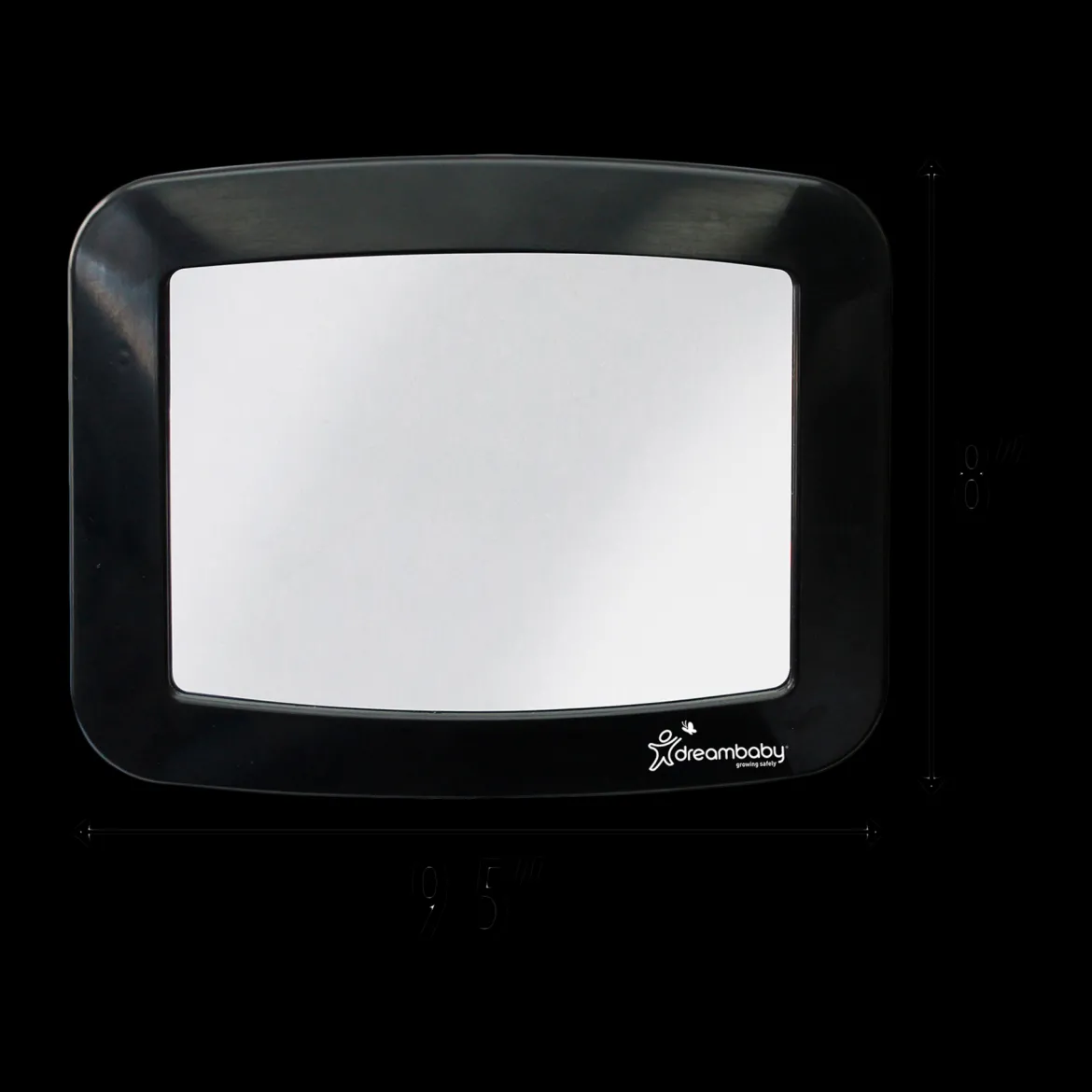 Adjustable Backseat Mirror with Securing Dial
