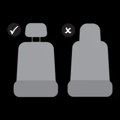 Adjustable Backseat Mirror with Securing Dial