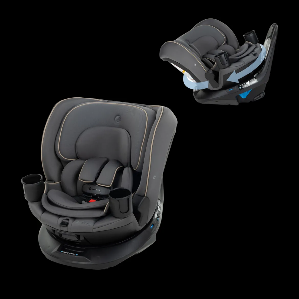 Andi 360° Rotating All-in-One Convertible Car Seat
