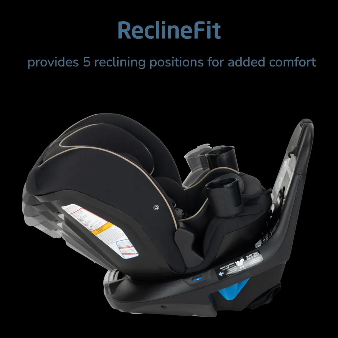 Andi 360° Rotating All-in-One Convertible Car Seat
