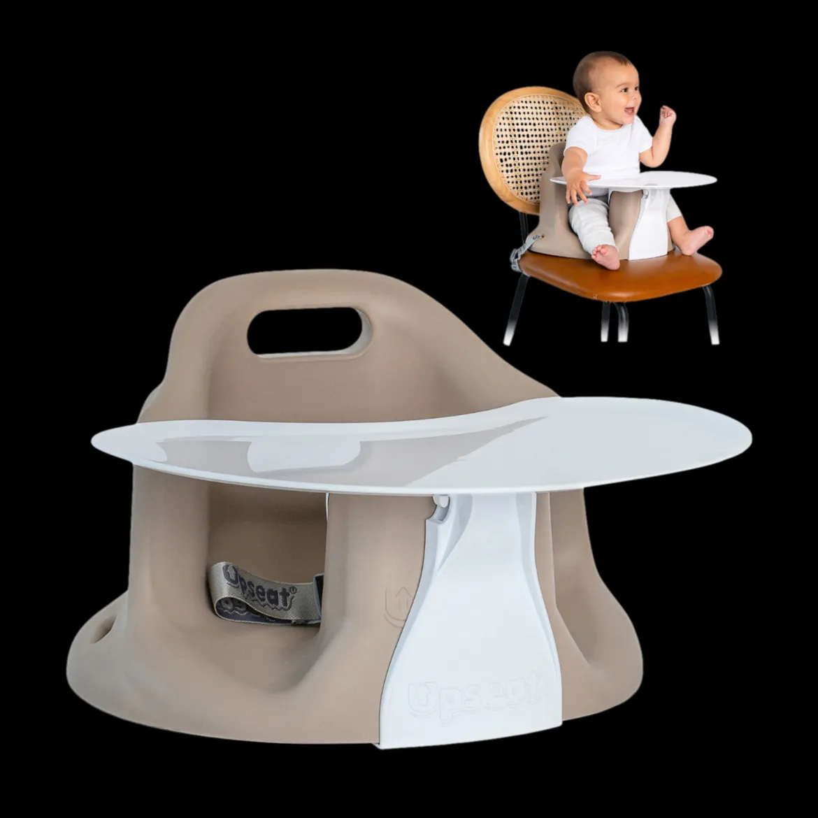 Baby Floor & Booster Seat with Tray