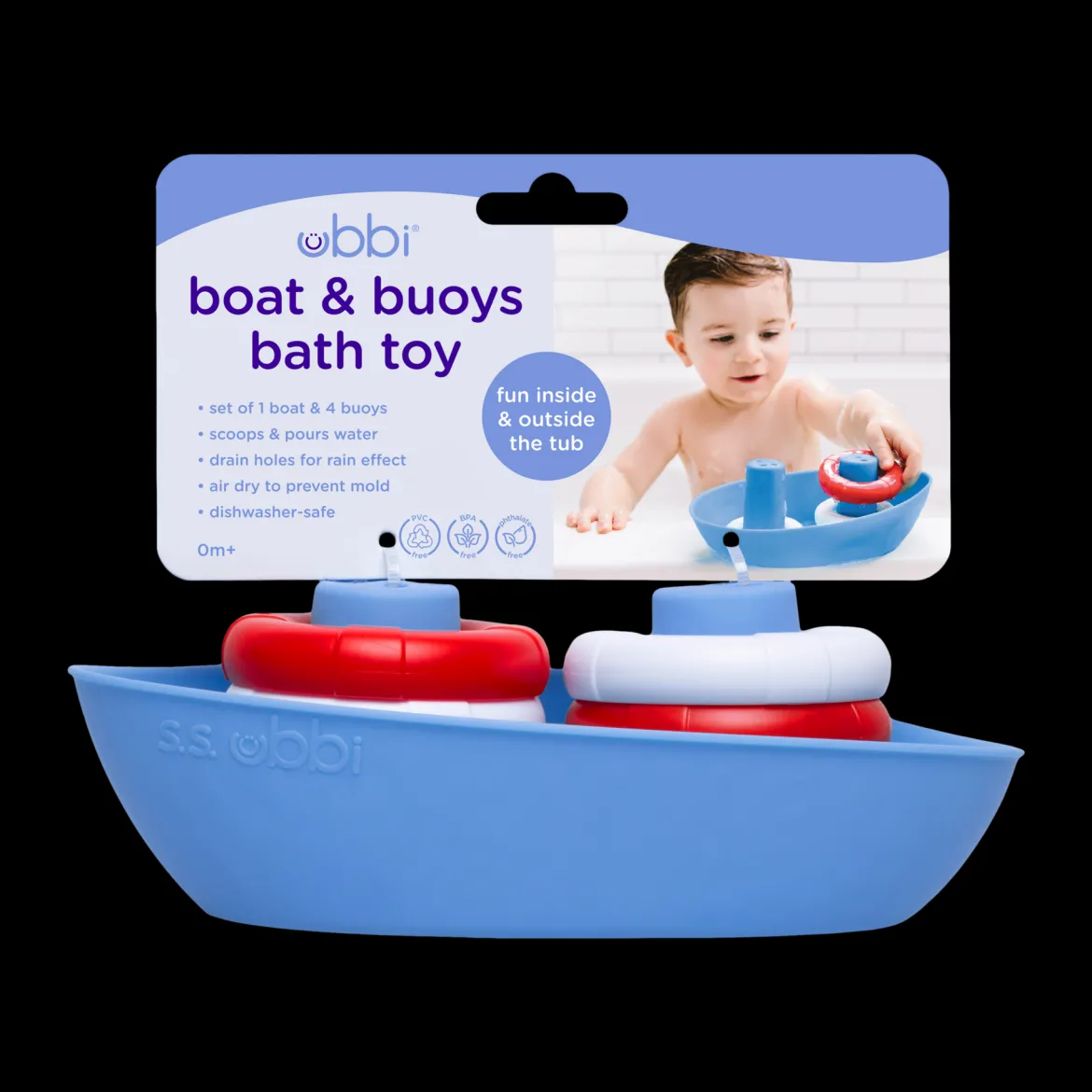 Boat and Buoys Bath Toy