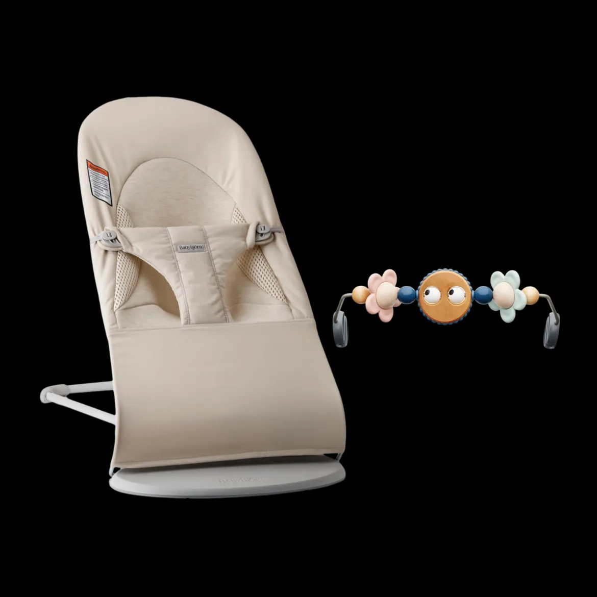 Bouncer Balance Soft and Toy Bar Bundle