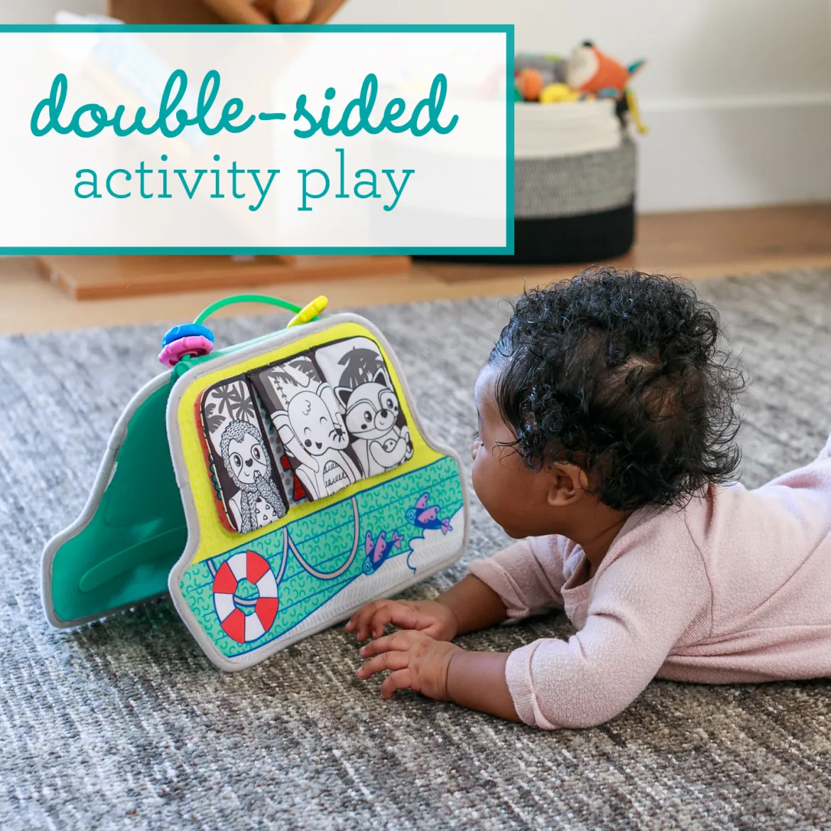 Busy Board Mirror & Sensory Discovery Toy