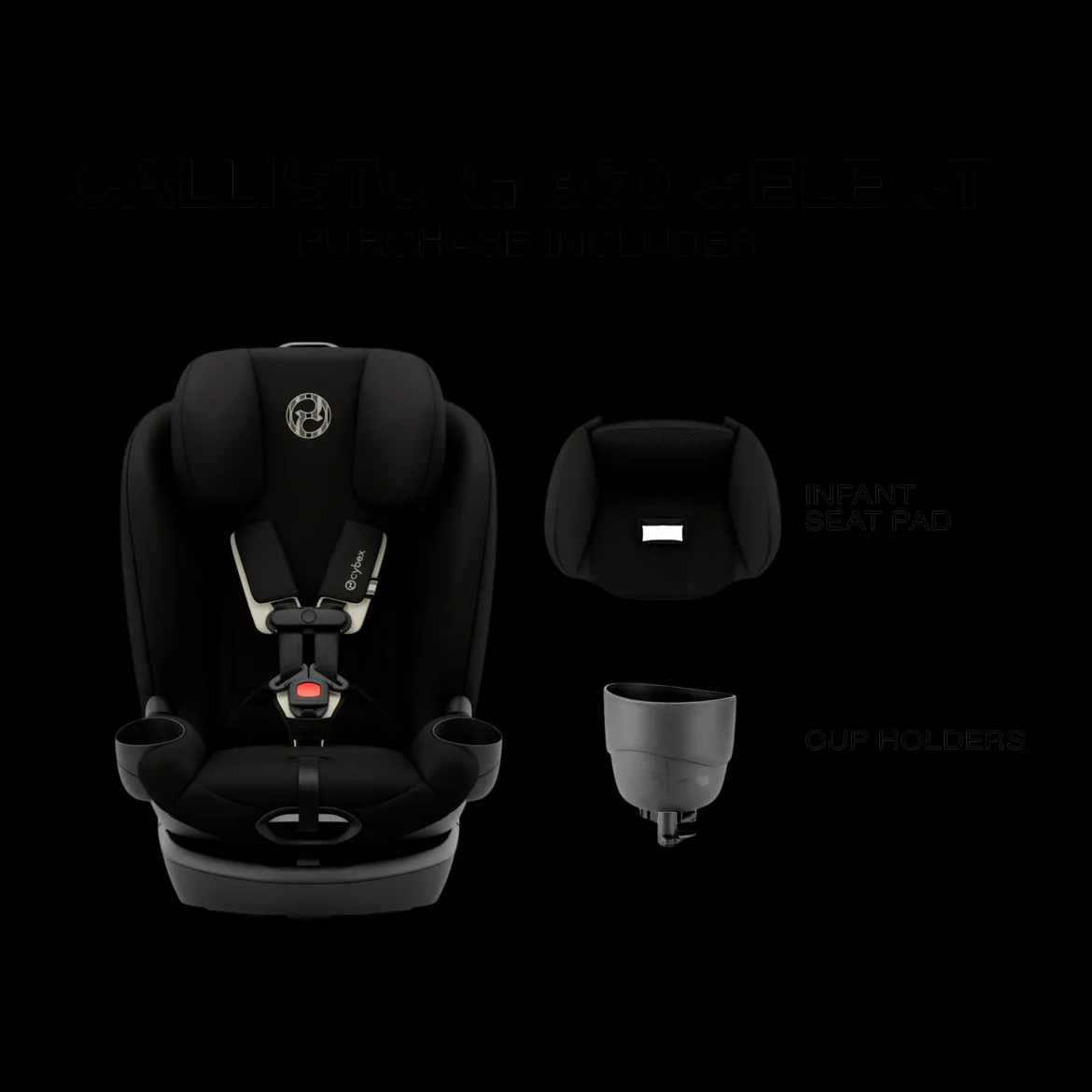 Callisto G 360 Select Rotating All-in-One Convertible Car Seat