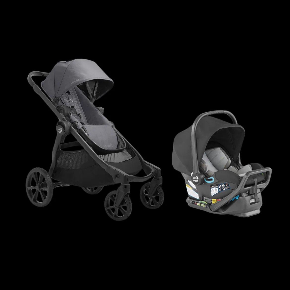 City Select 2 Single-to-Double Modular Travel System
