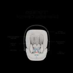 Cloud T Comfort Extend Infant Car Seat with SensorSafe