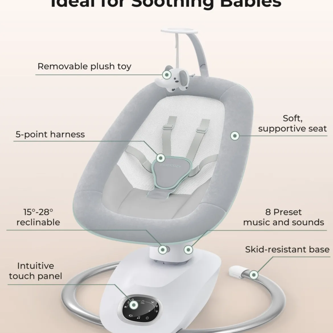 CocoSway 3D-Motion Electric Swing