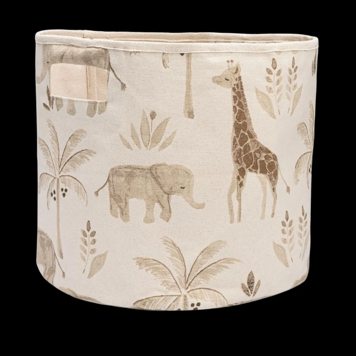Cotton Canvas Storage Bin
