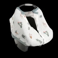 Cotton Muslin Car Seat Canopy