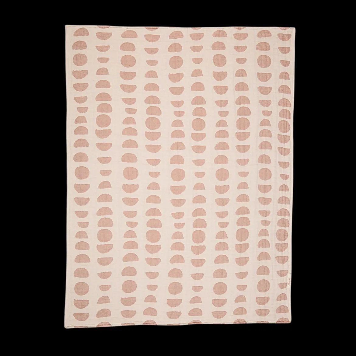 Cotton Muslin Jacquard Blanket