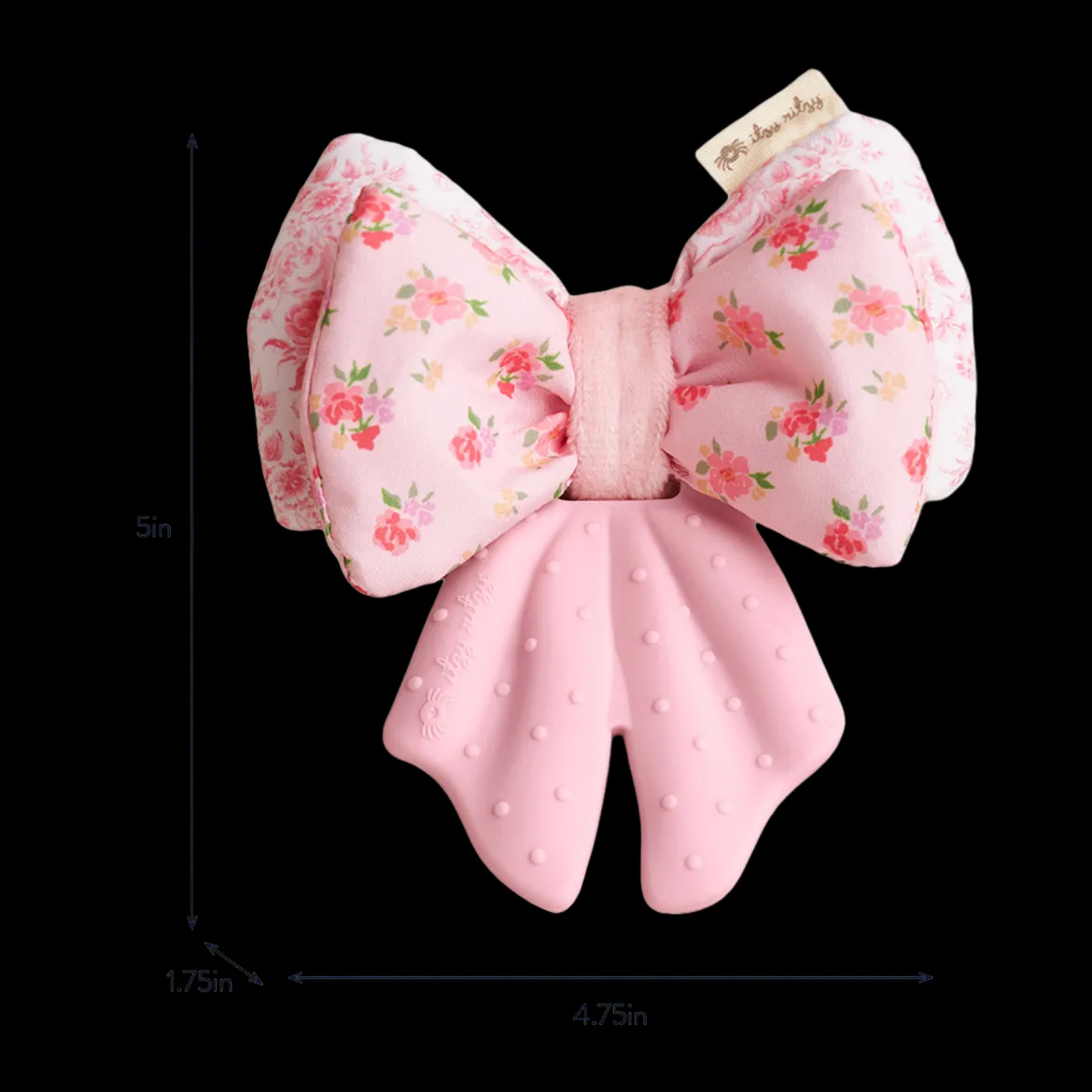 Crinkle Bow Teether