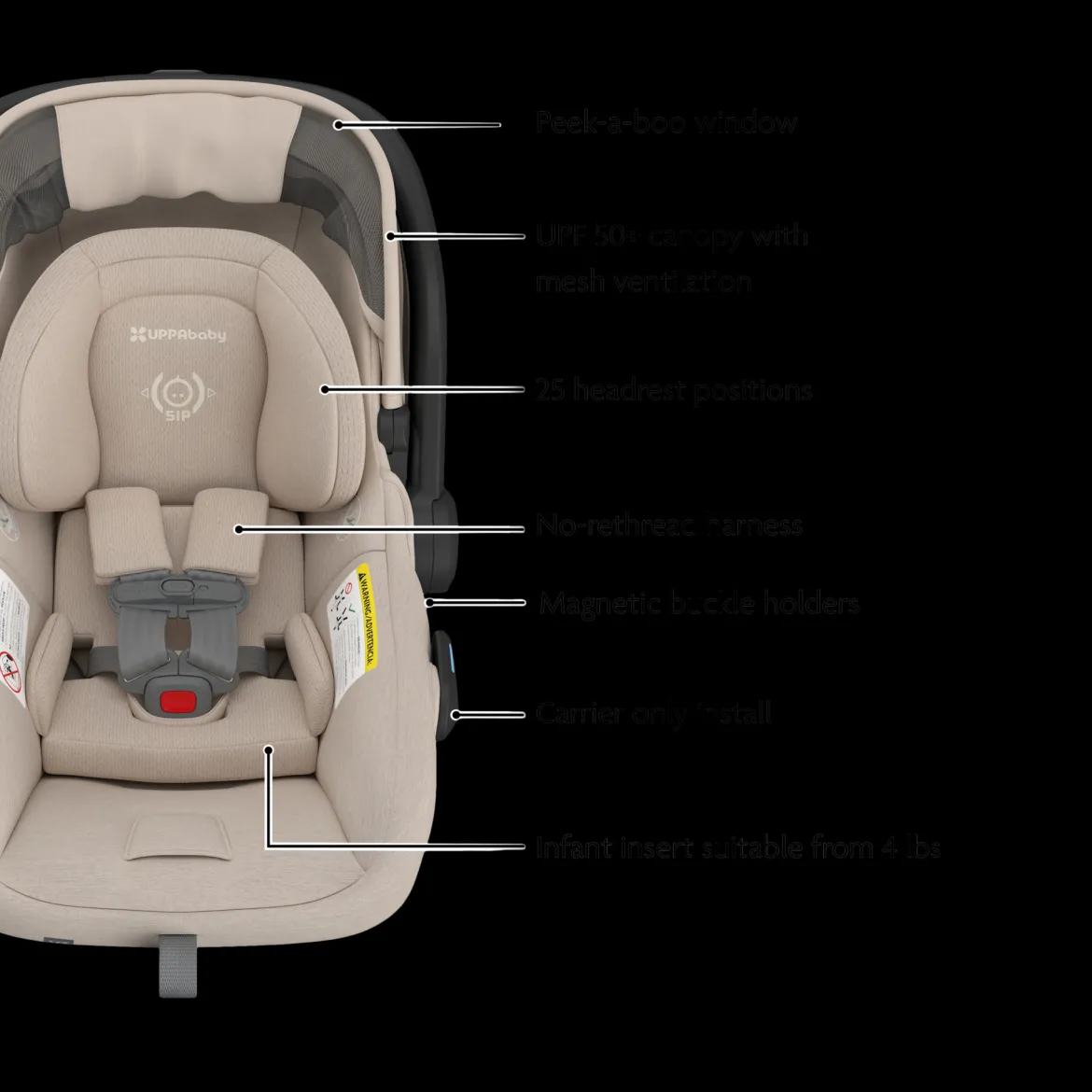 Cruz V3 Stroller & Mesa V3 Infant Car Seat Travel System