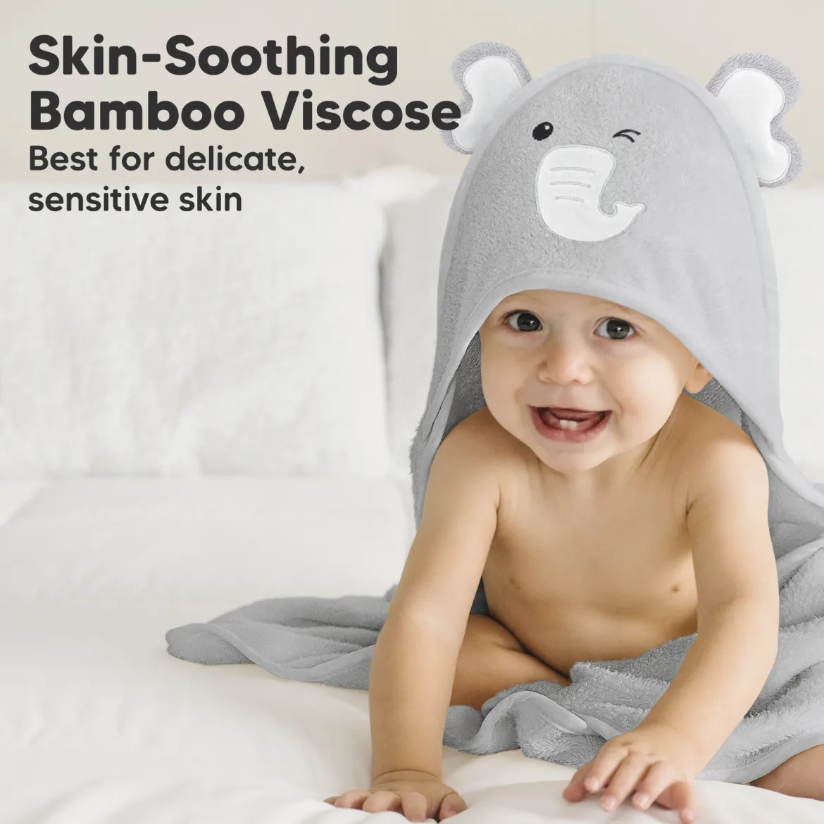 Cuddle Bamboo Viscose Hooded Towel