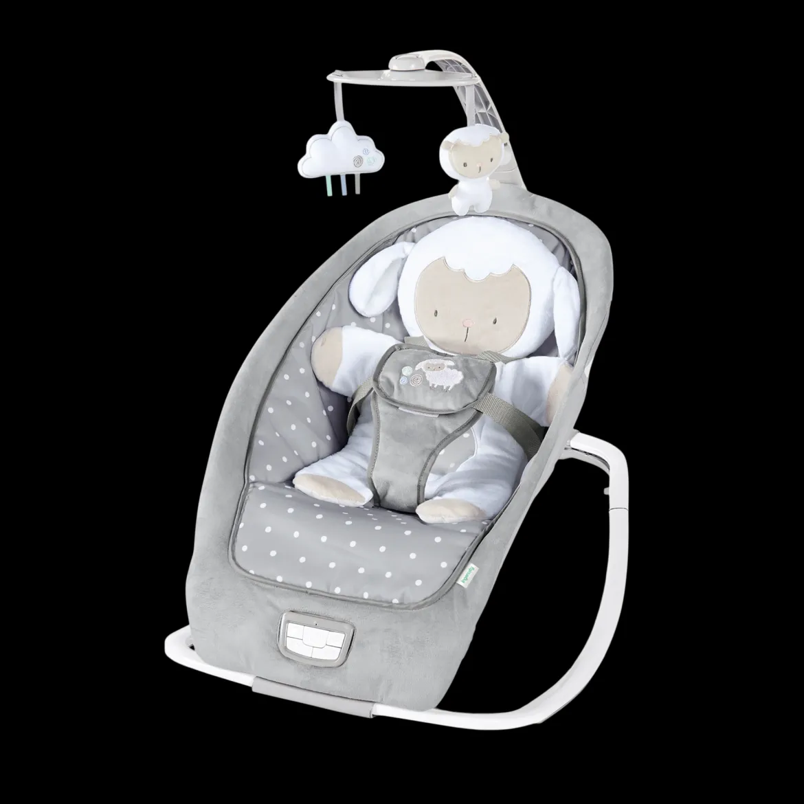 Cuddle Lamb Infant to Toddler Rocker and Baby Bouncer Seat