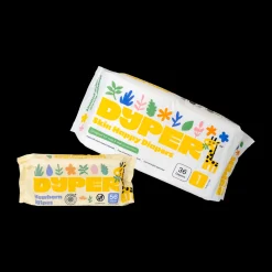 Diaper Box - 104 Diapers & 172 Wipes