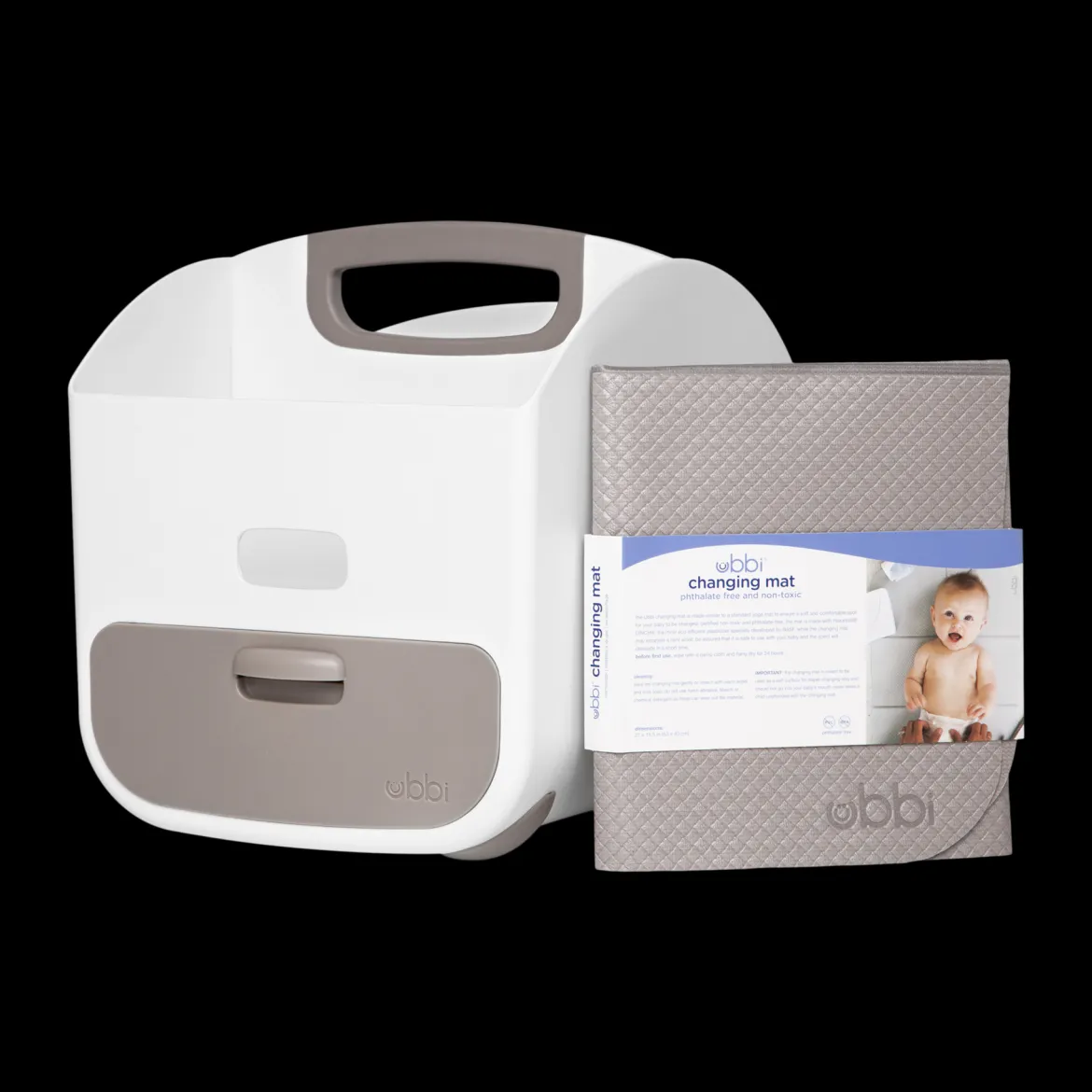 Diaper Caddy & Changing Mat