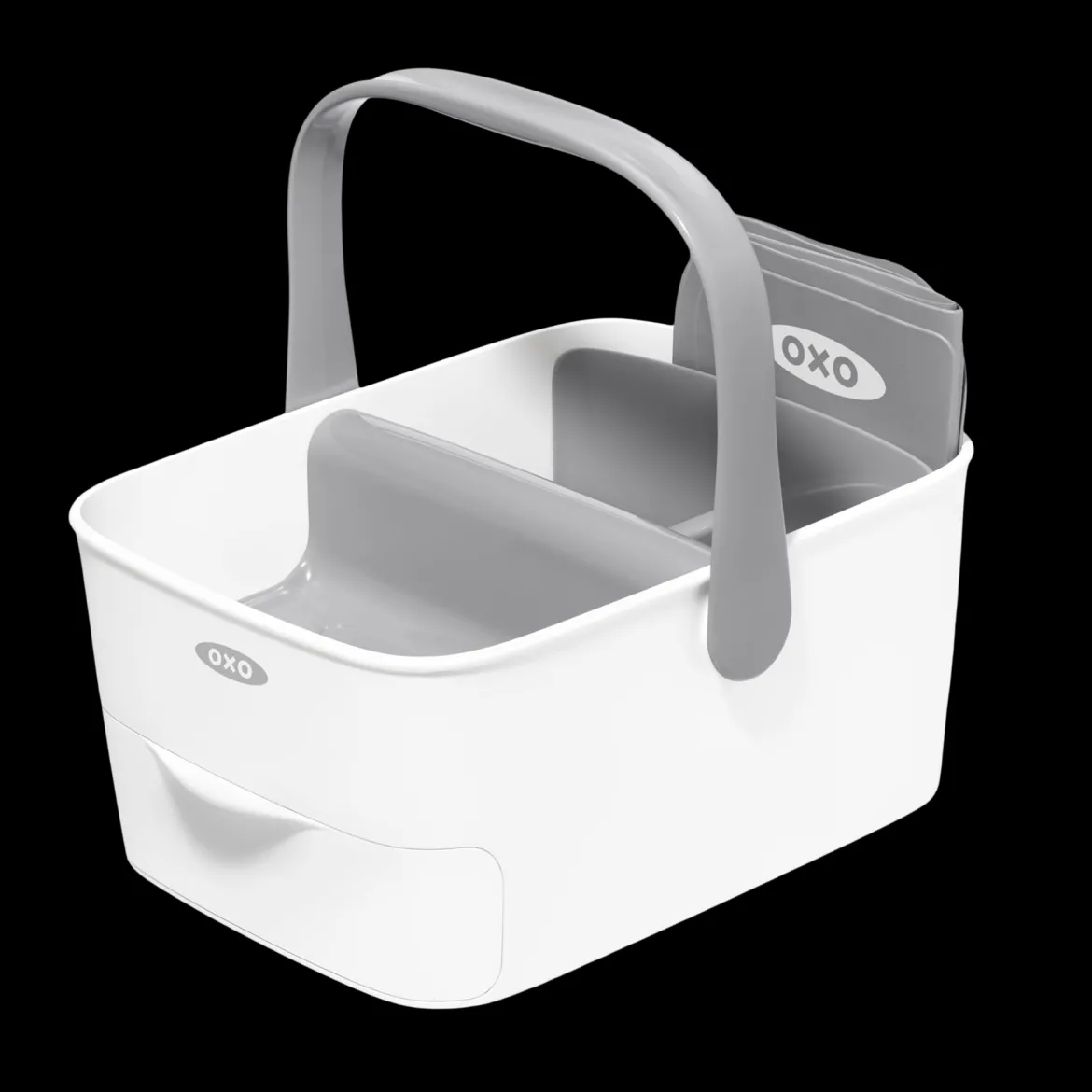 Diaper Caddy with Changing Mat
