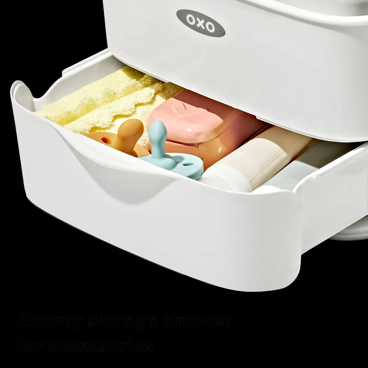 Diaper Caddy with Changing Mat