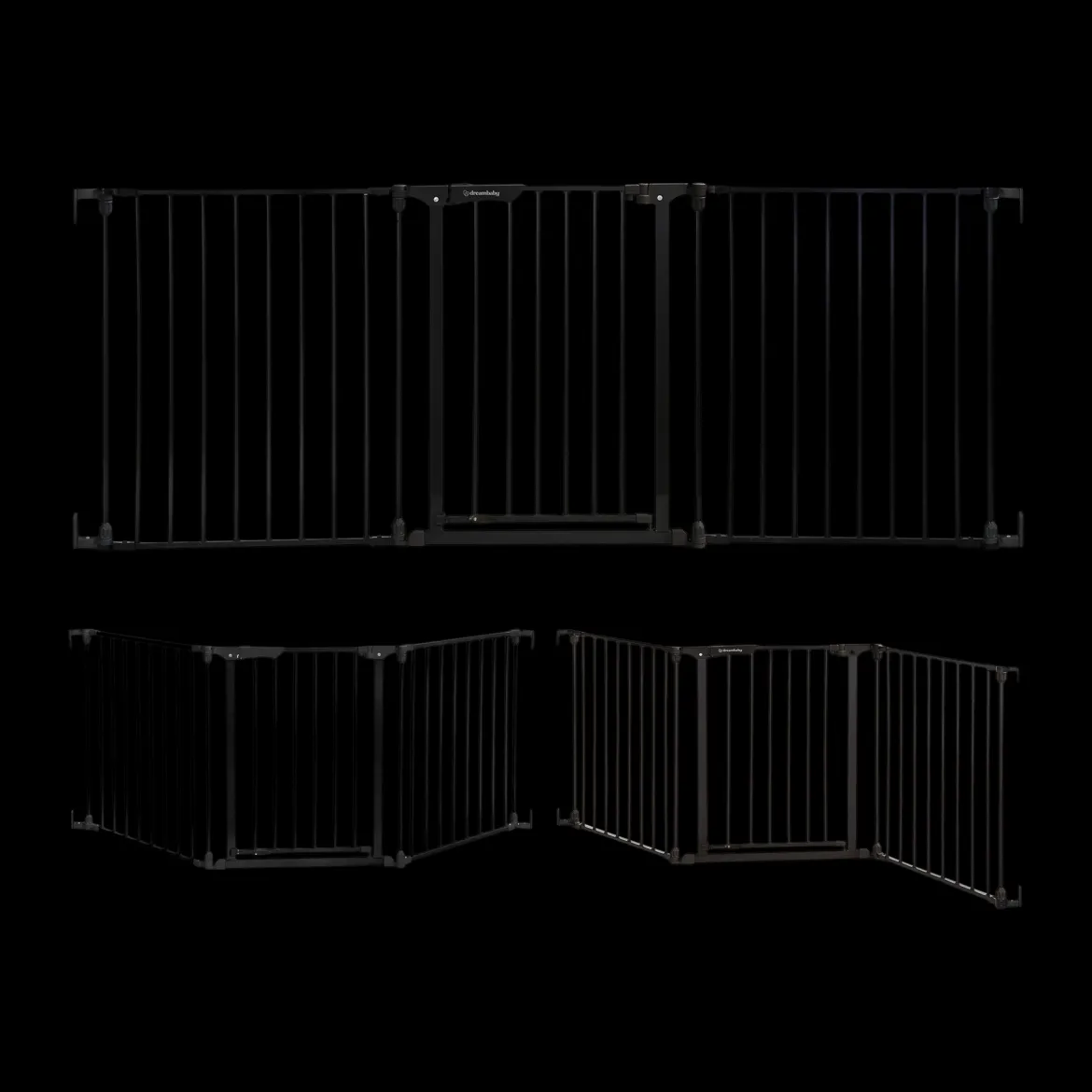 Discovery 3 Panel 76.5" Wide Adjustable Baby Gate