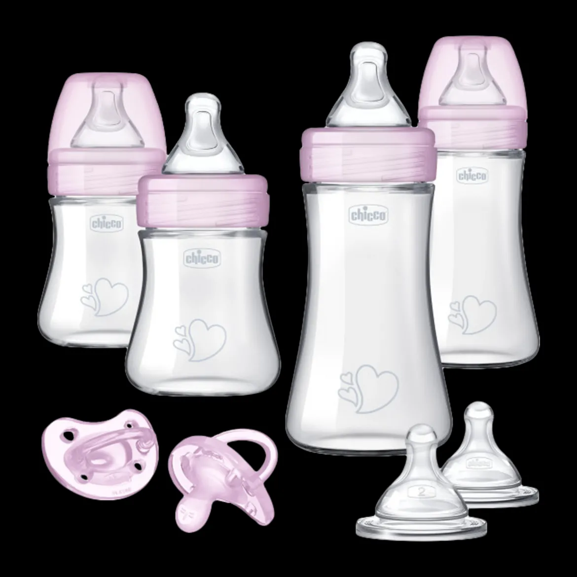 Duo Newborn Hybrid Baby Bottle Starter Gift Set