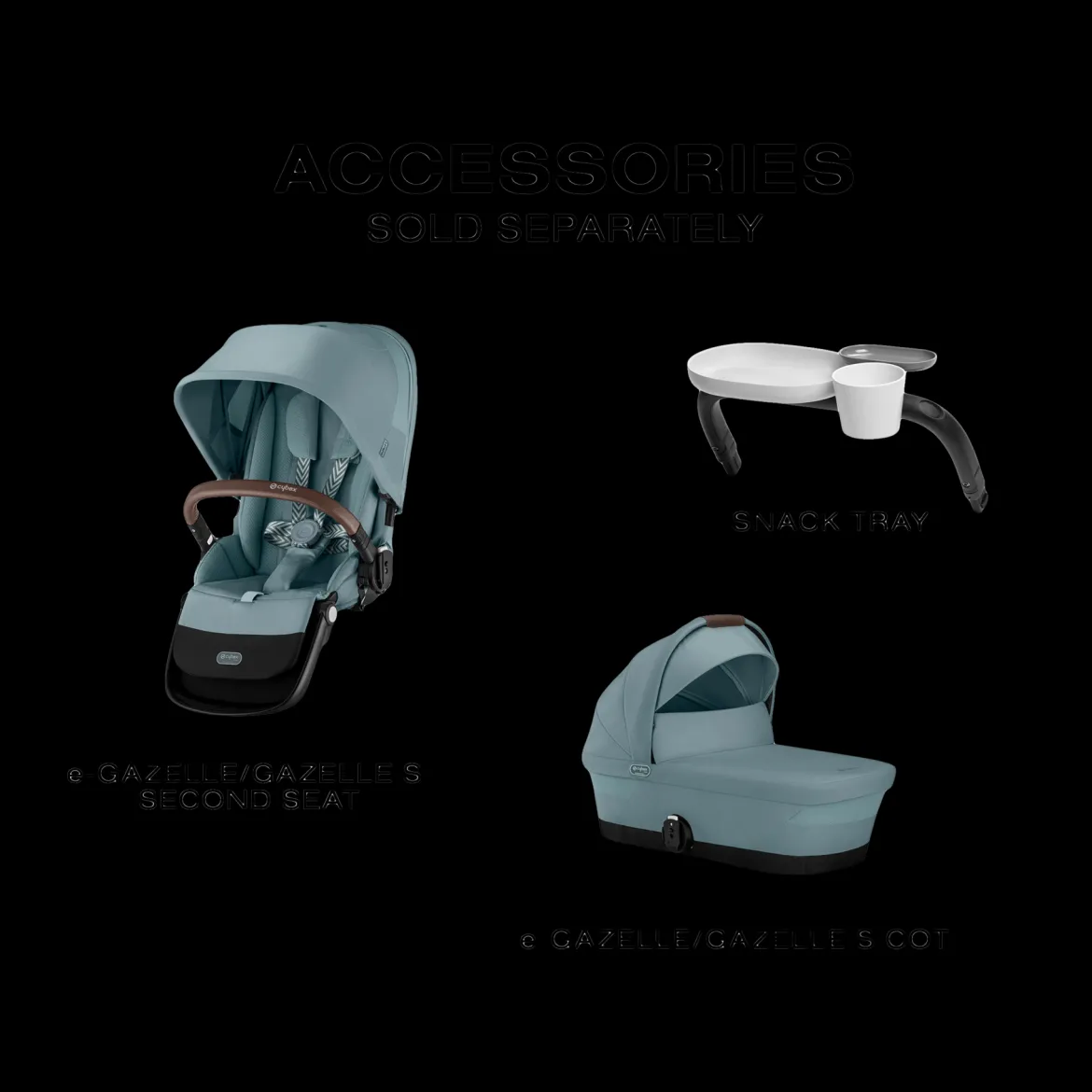 eGazelle S Stroller + Cloud G Pro Travel System