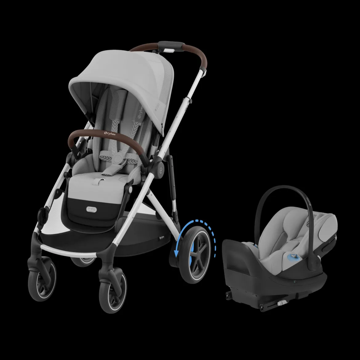 eGazelle S Stroller + Cloud G Pro Travel System