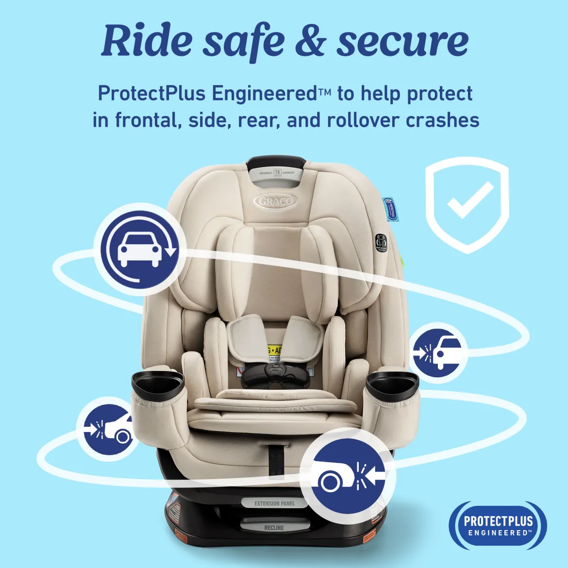 4Ever Extend2Fit DLX Car Seat