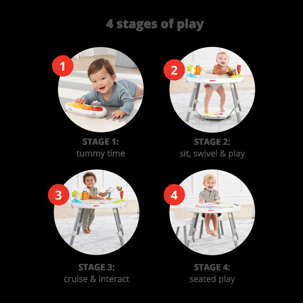 Explore & More 3-Stage Activity Center