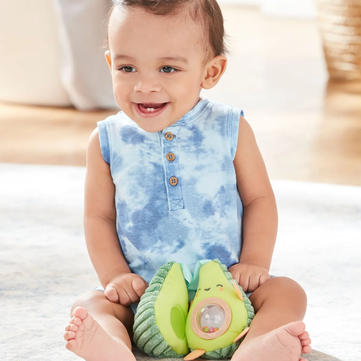 Farmstand Avocado Stroller Toy