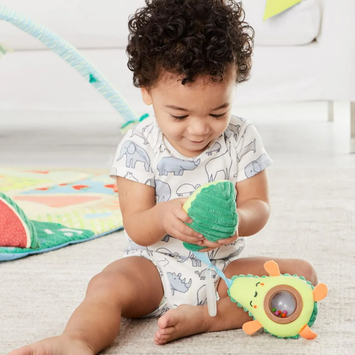 Farmstand Avocado Stroller Toy