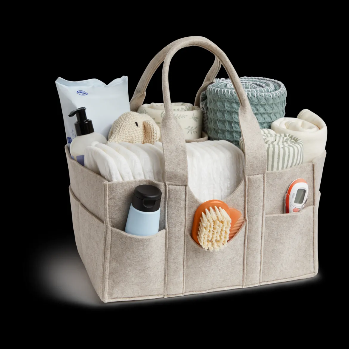 Felt Diaper Caddy