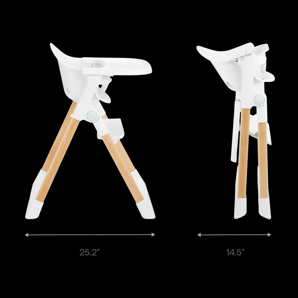 Float Easy Clean Foldable High Chair