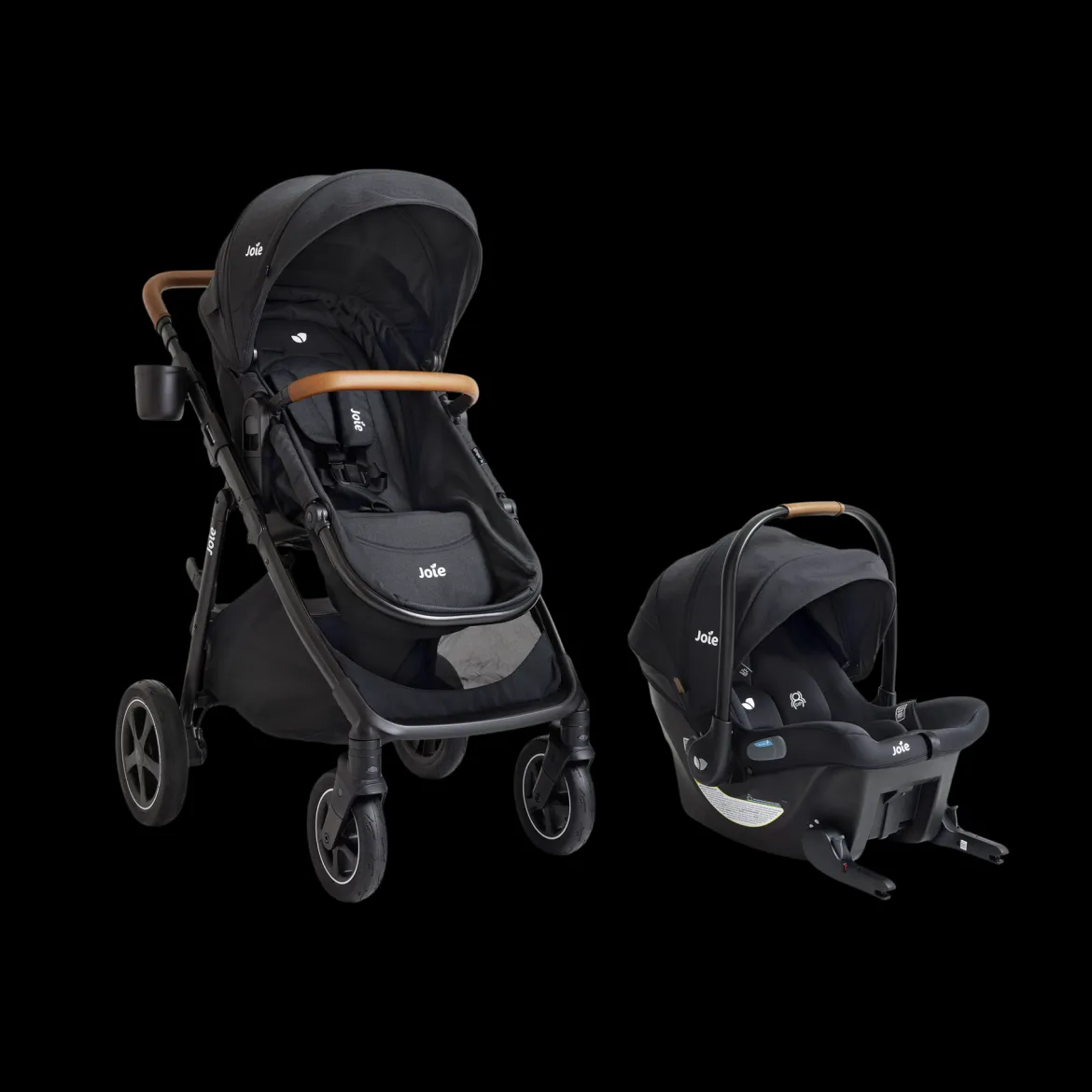 Ginger DLX And Mint Latch Travel System
