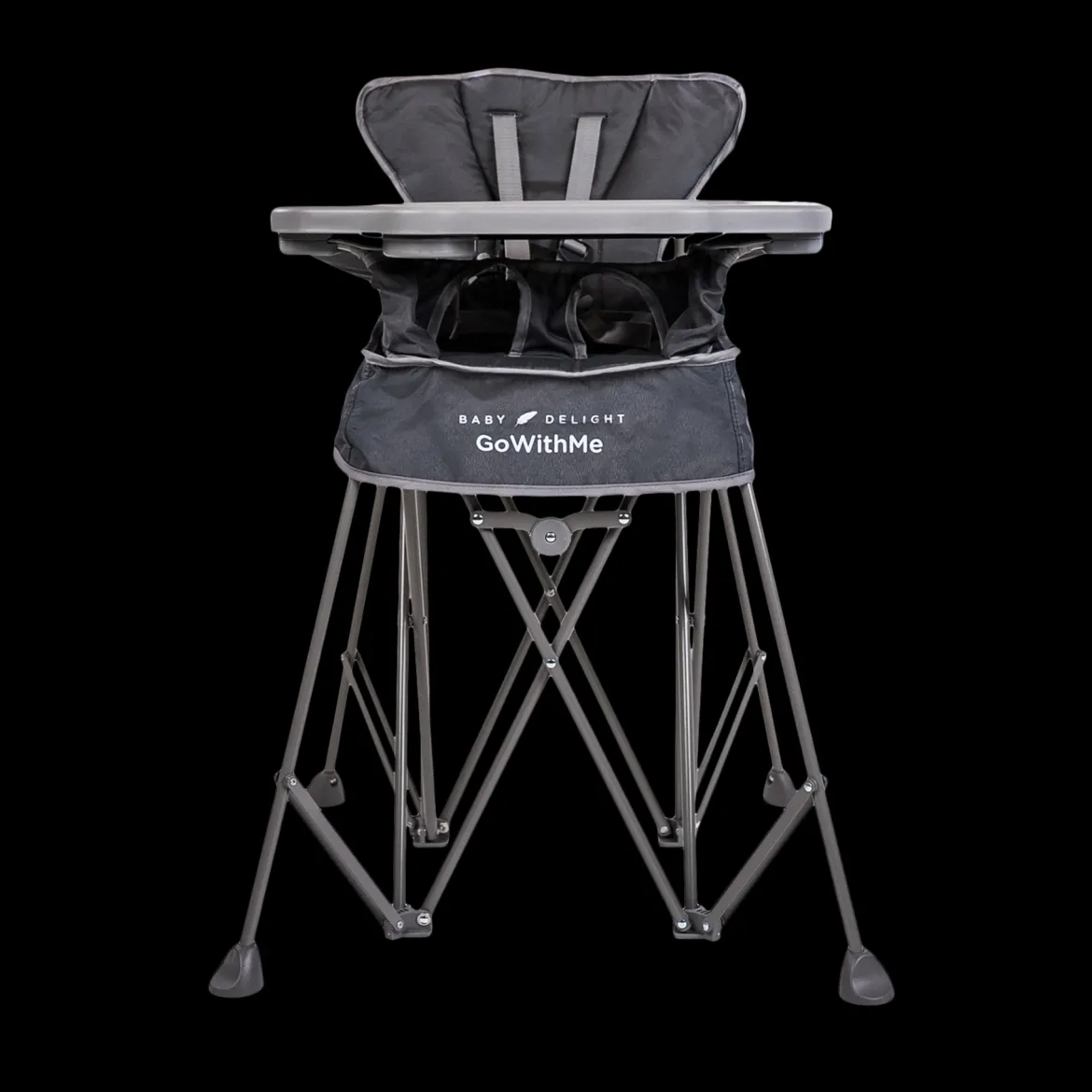 Go With Me Uplift Deluxe Portable High Chair With Canopy