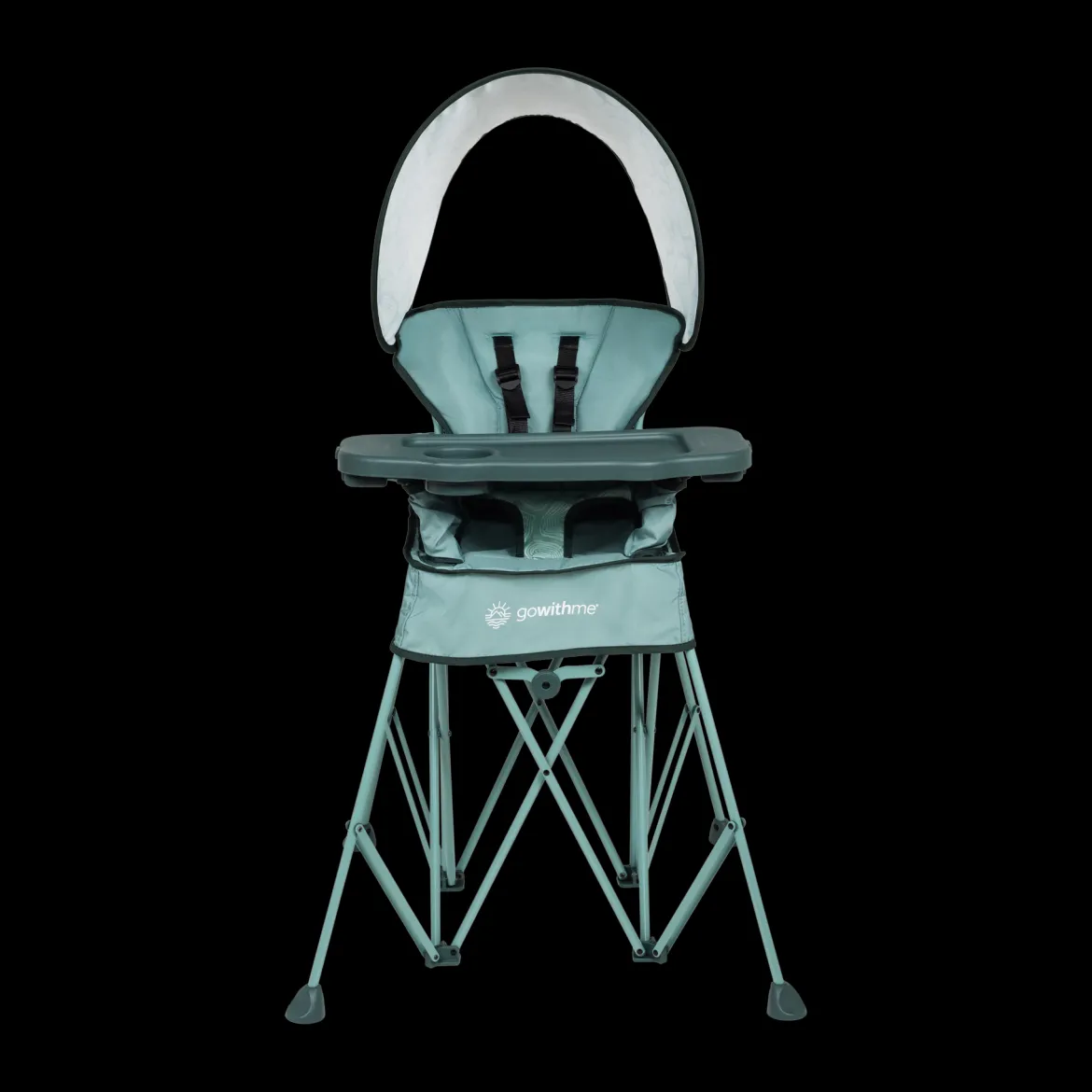 Go With Me Uplift Deluxe Portable High Chair With Canopy