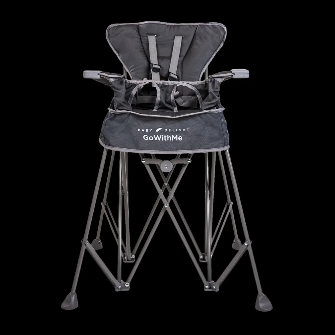 Go With Me Uplift Deluxe Portable High Chair With Canopy