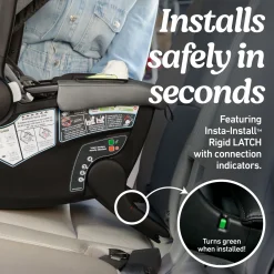 GoMax Infant Car Seat ft. Insta-Install Rigid LATCH