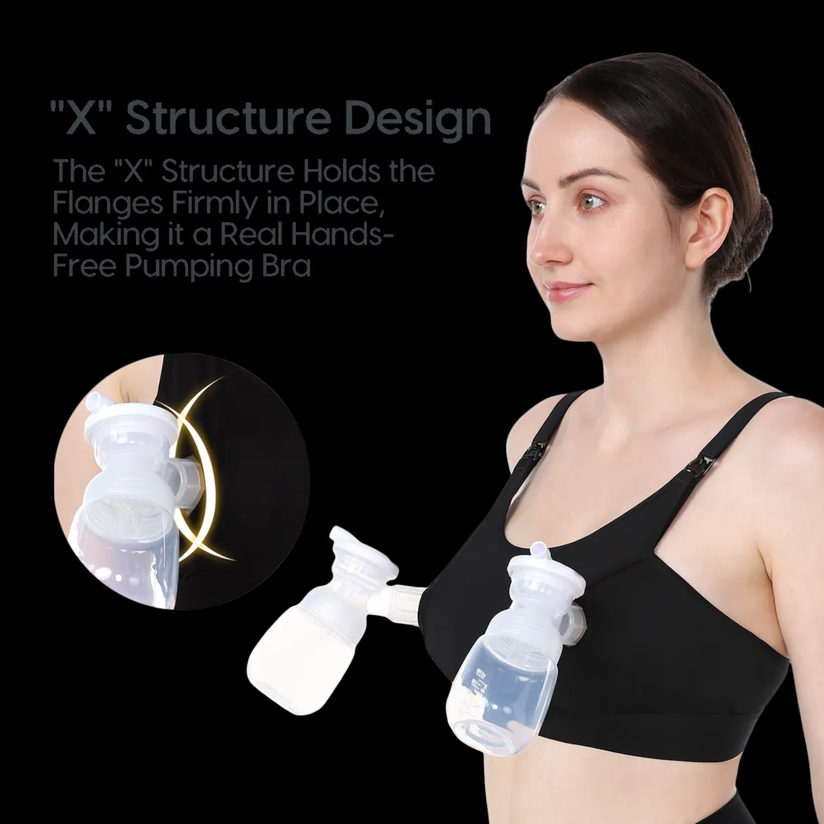 Hands-Free Pumping Bra