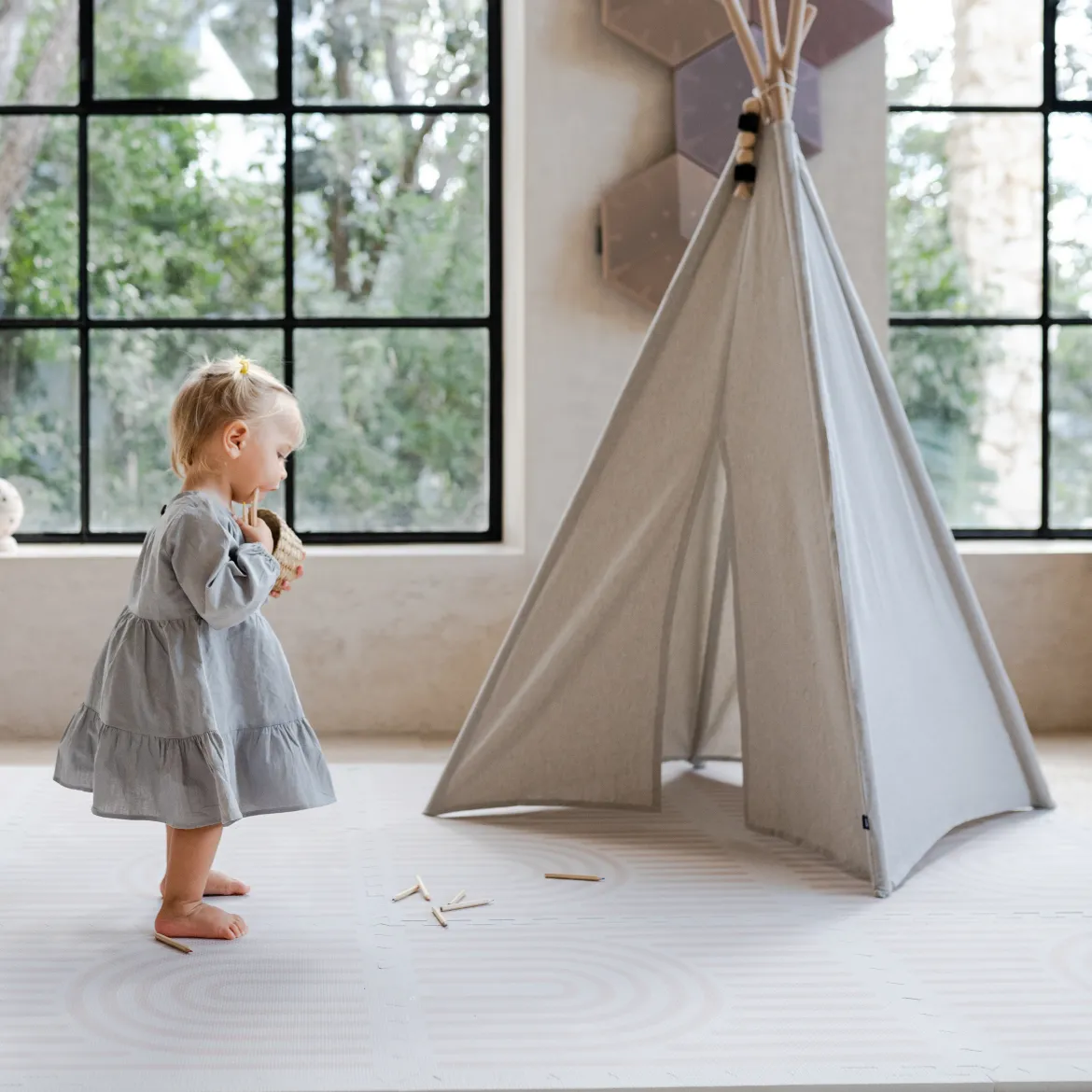 Haven Foam Play Mat | Linear Collection