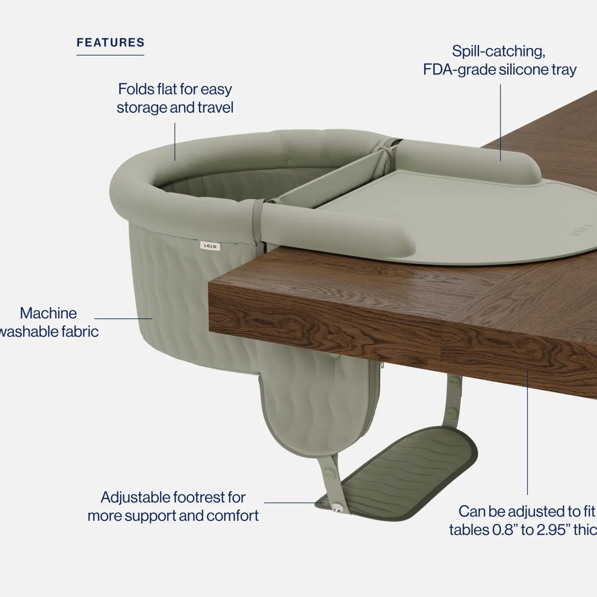 Hook-On High Chair