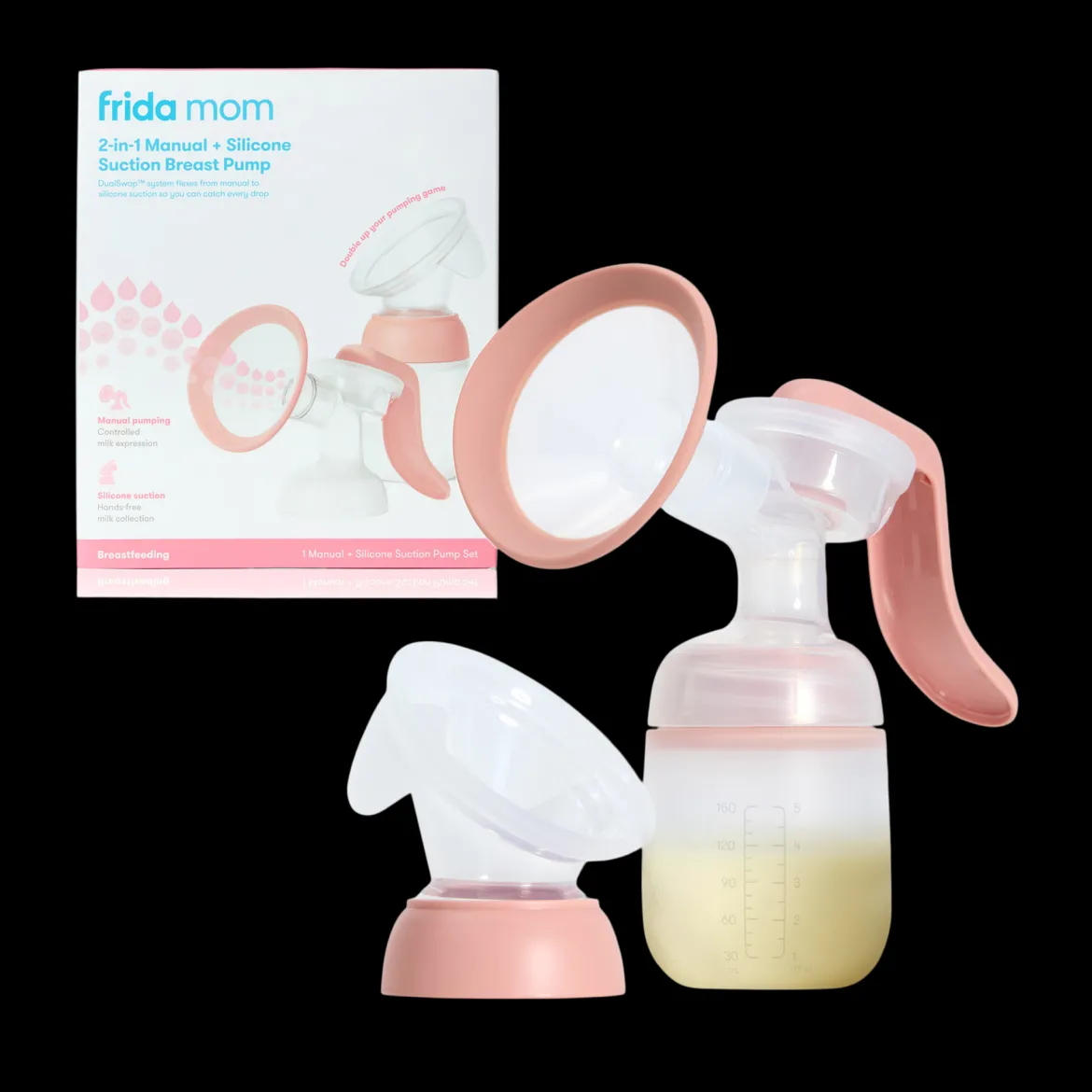 2-in-1 Manual Breast Pump