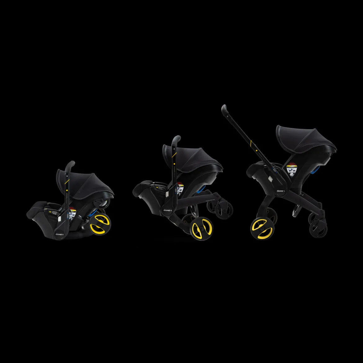 Infant Car Seat & Stroller - Midnight Edition
