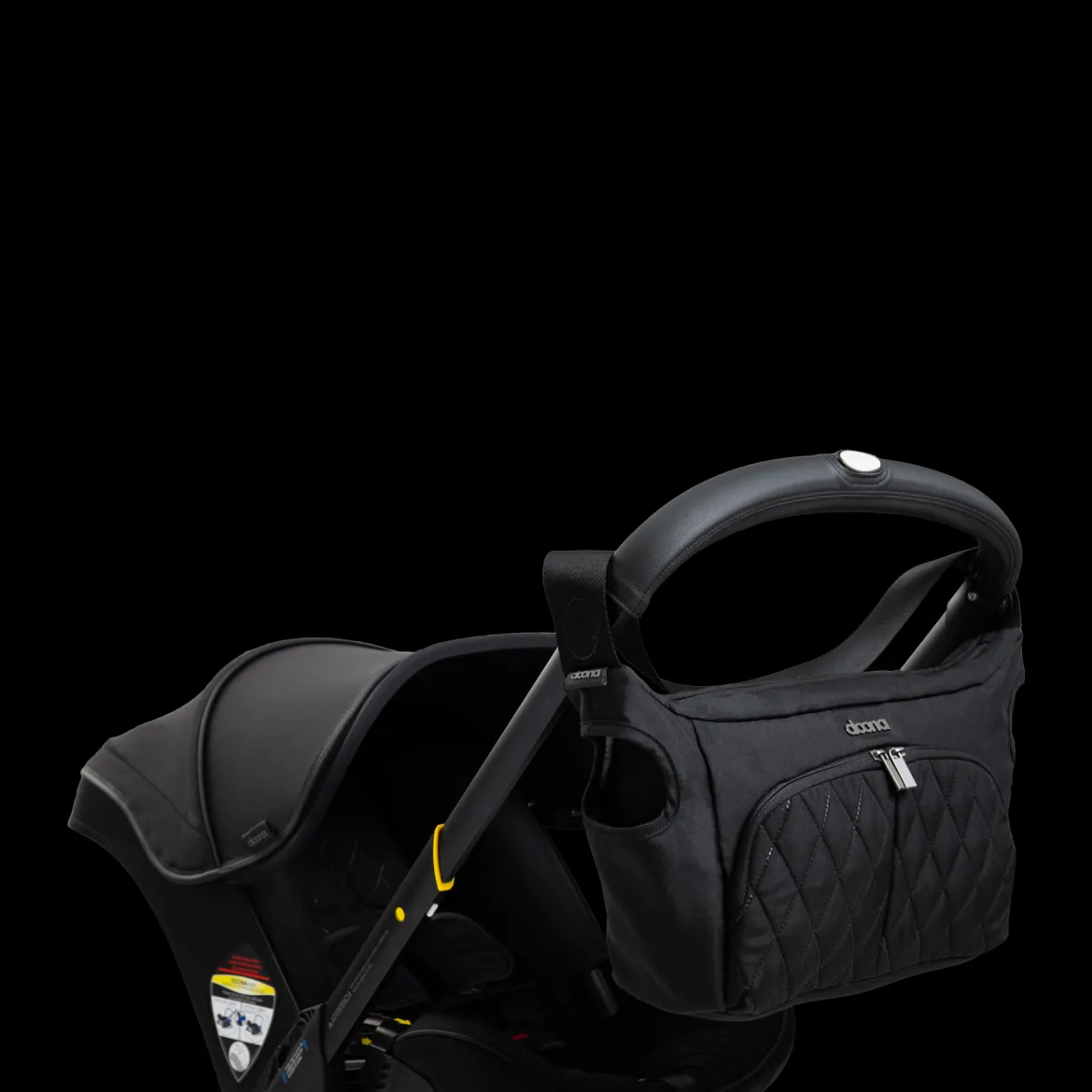 Infant Car Seat & Stroller - Midnight Edition