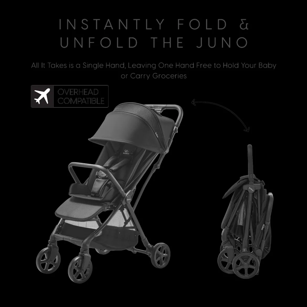 Juno Compact Auto-Folding Stroller