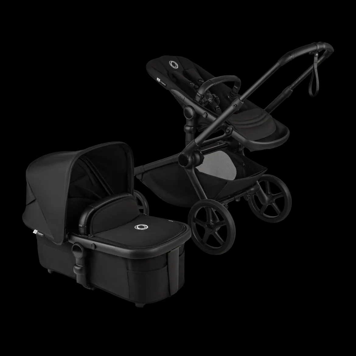 Kangaroo Seat Stroller & Bassinet Bundle