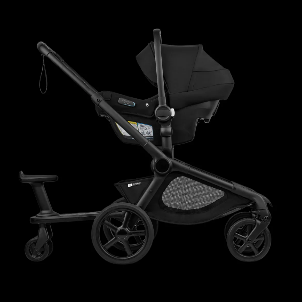 Kangaroo Seat Stroller & Bassinet Bundle